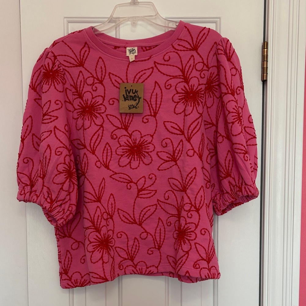 NWT Ivy Jane Floral Vines Knit Top size large.
$147 on Ivybrand.com - Picture 4 of 10